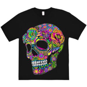 Floral Sugar Skull T-Shirt