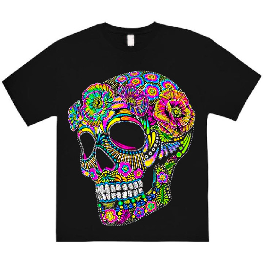 CAL FLORES Floral Sugar Skull