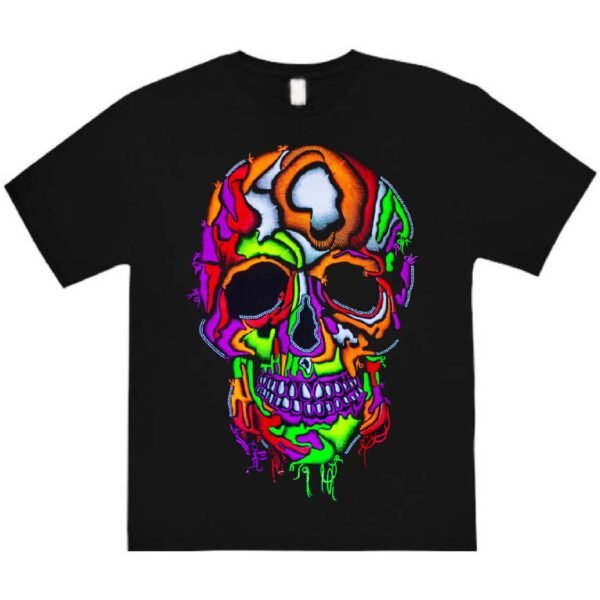 CALA HILOs Threaded Skull T-Shirt