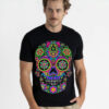CALABERA AZUCAR Sugar Skull T-Shirt – Mexican Art Meets Halloween