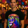 LEON LINEAS Lion lines T-shirt