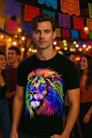 Lion lines T-shirt